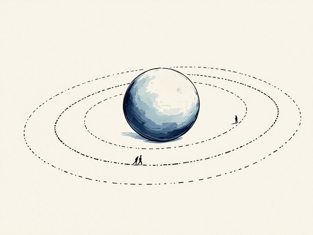 Hero illustration for where is your gravity